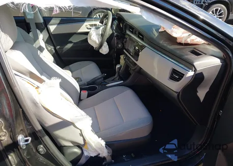 2015 Toyota Corolla Le from USA, damaged, VIN 2T1BURHE0FC394194